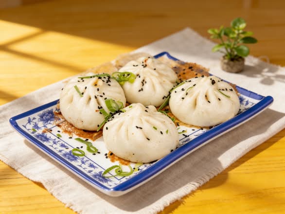 Pan Fried Pork Bun2pcs 生煎包2